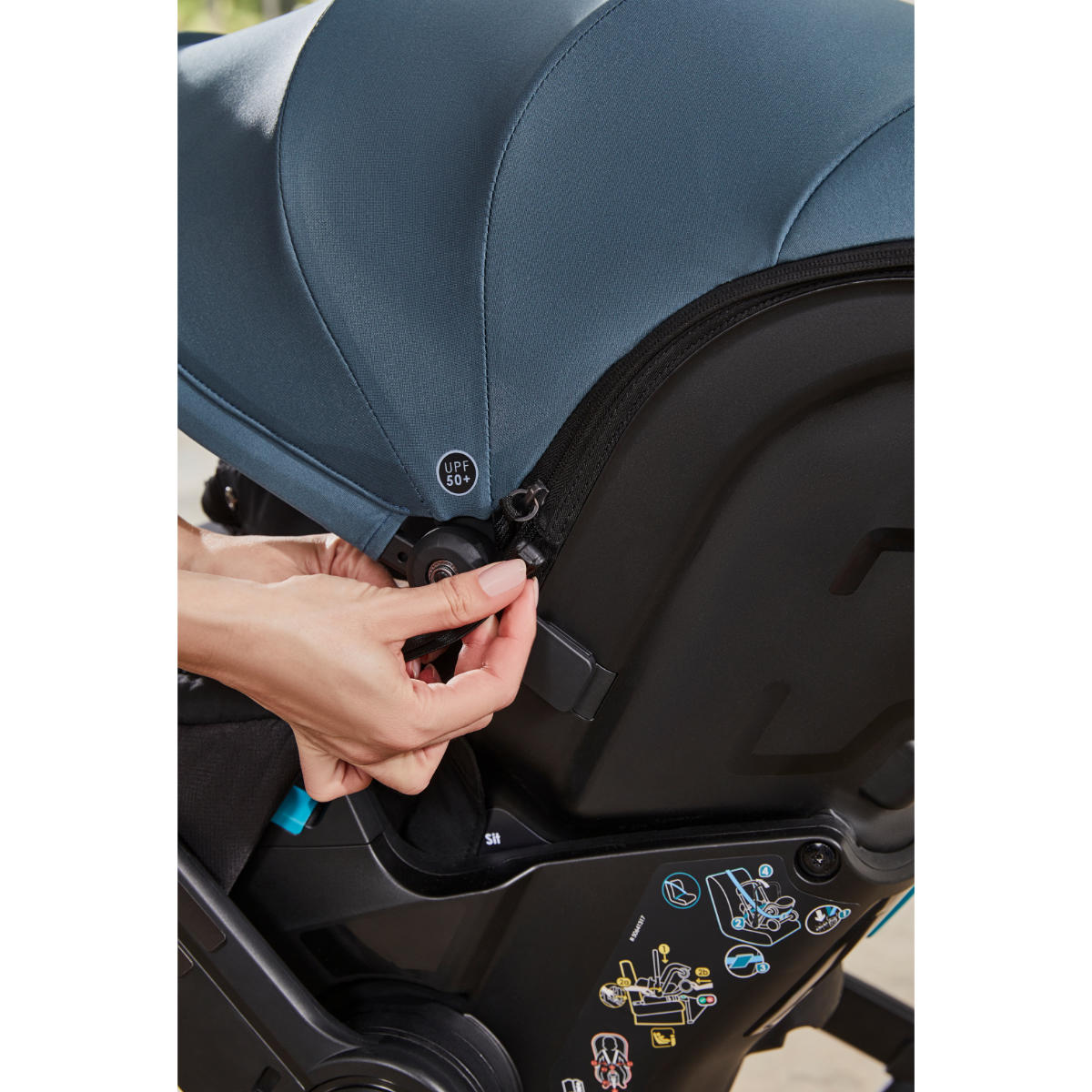 Doona X Infant Car Seat / Stroller with Doona X Isofix Base