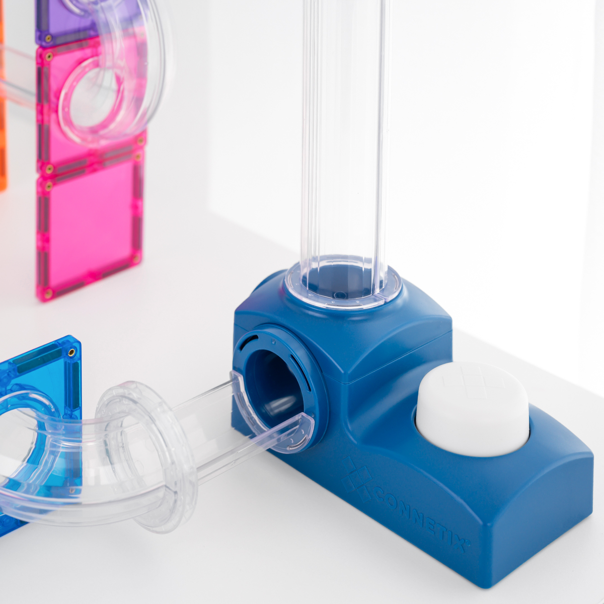Connetix Magnetbausteine Kugelbahn Launcher Pack – 47 Teile