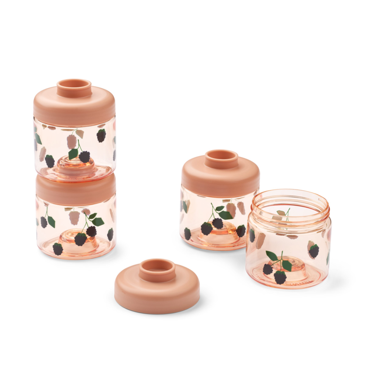 Liewood Dominique Baby Food Storage Boxes 4-Pack