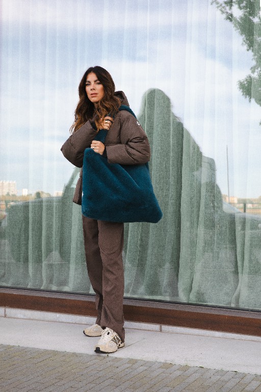 Studio Noos Faux Fur Mom Bag