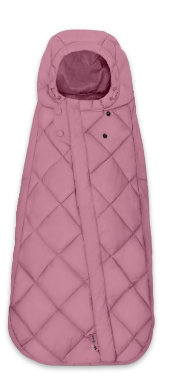 Cybex SNØGGA Mini Fußsack in Rosa - Vorderansicht