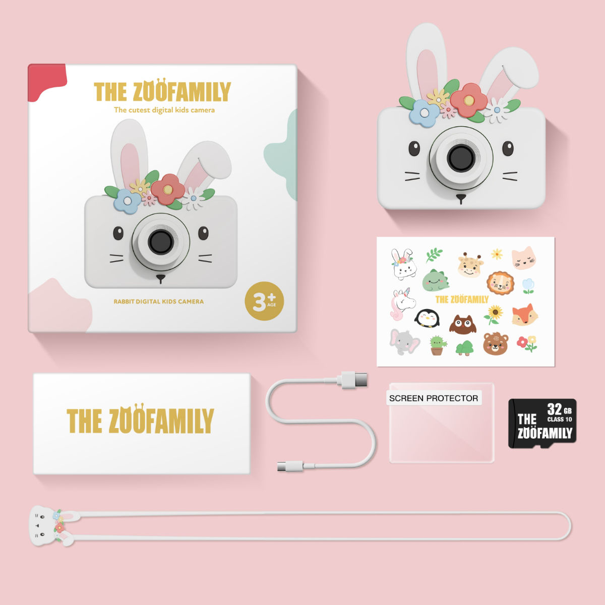 The Zoofamily Zoo Friends C1 Kids Camera