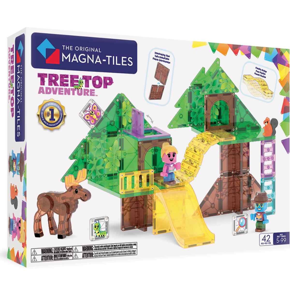 Magna-Tiles Tree Top Adventure - 42 pieces