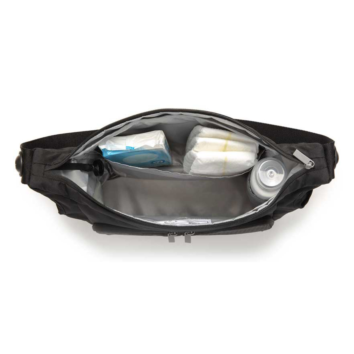 Doona Wickeltasche SP105-99-033-099 in Schwarz - Draufsicht