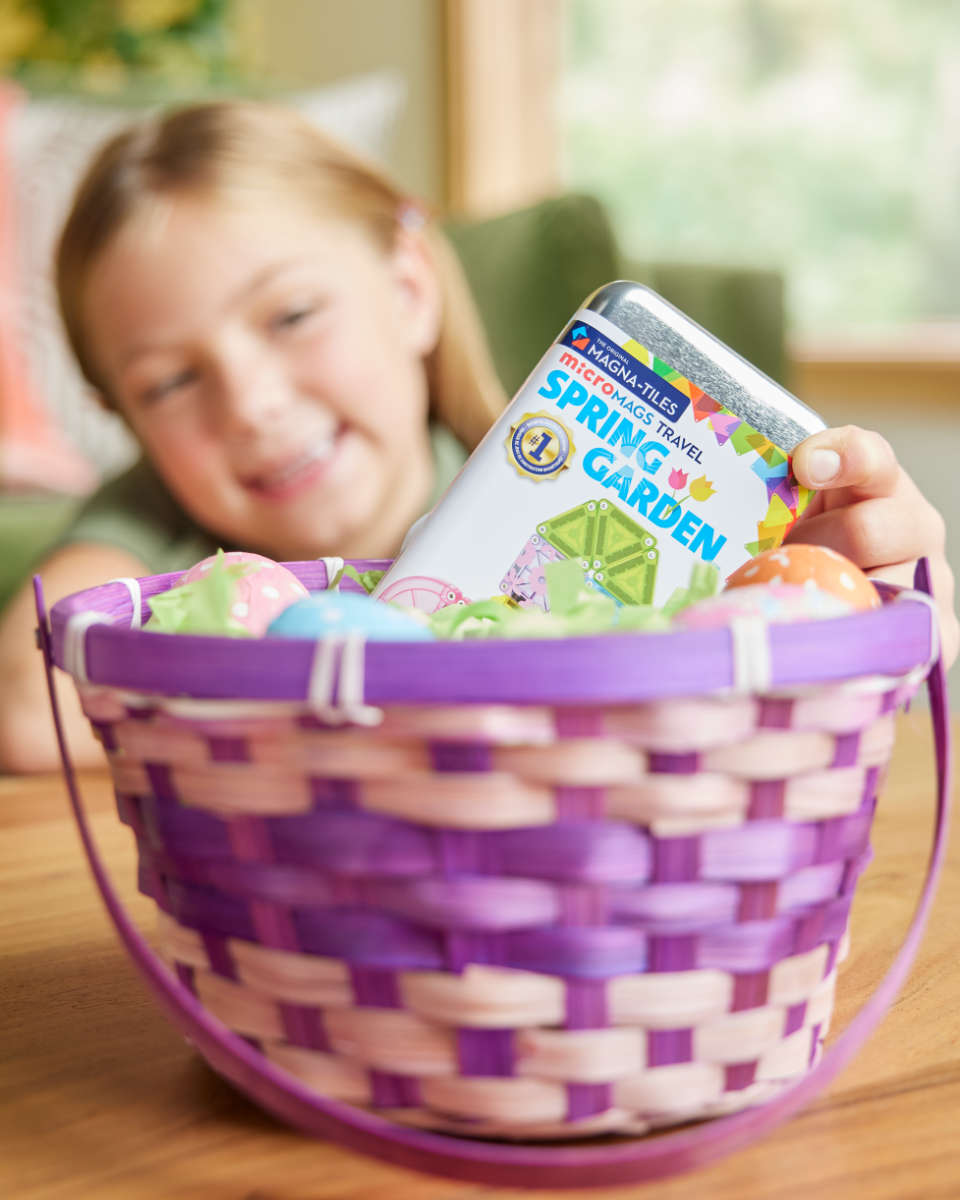 Magna-Tiles microMAGS Spring Garden Reiseset - 24 Teile