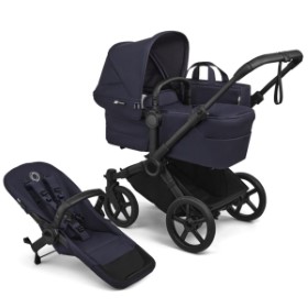 Bugaboo Kinderwagen in Dunkelblau - schräge Ansicht