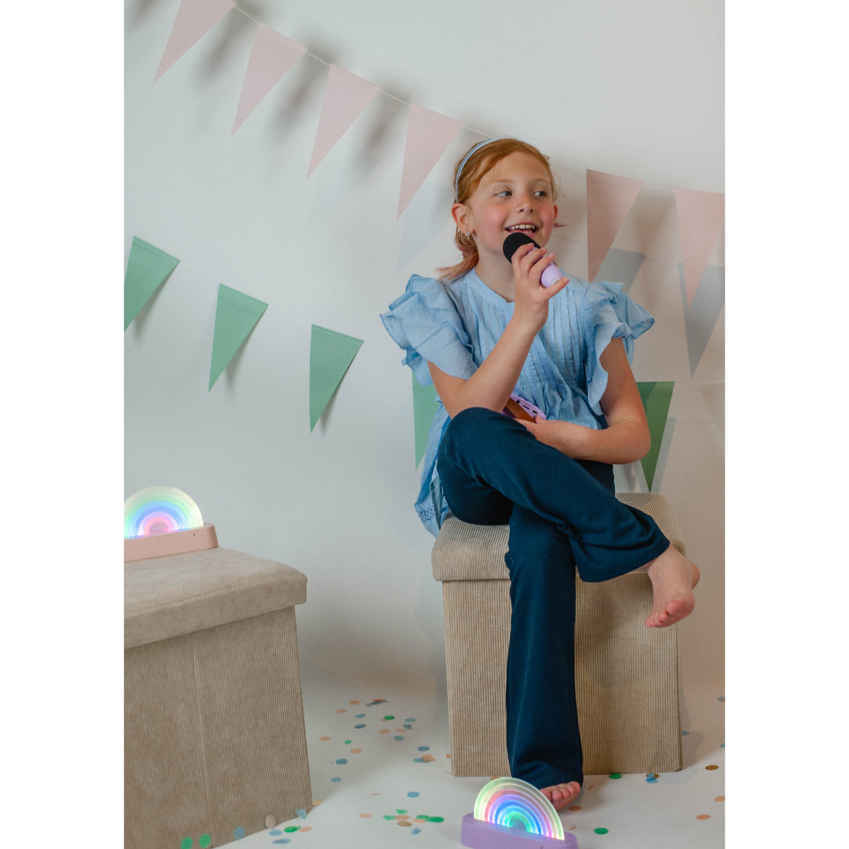 Lalarma Tanzende Regenbogen-Lampe