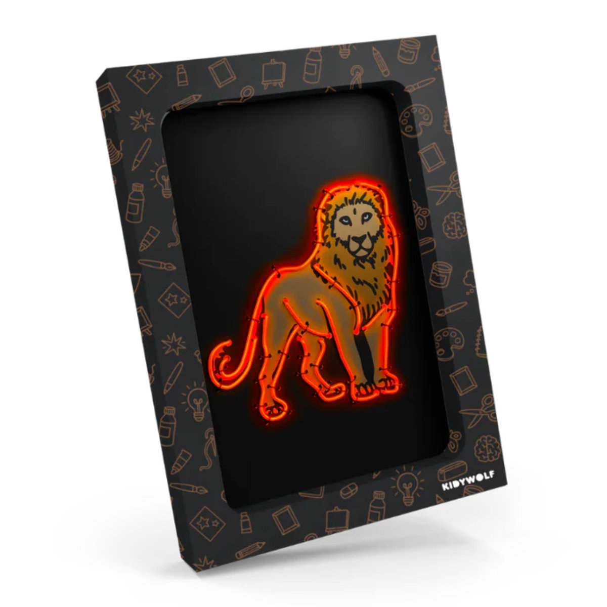Kidywolf KIDYNEON Light-Up Creative Board