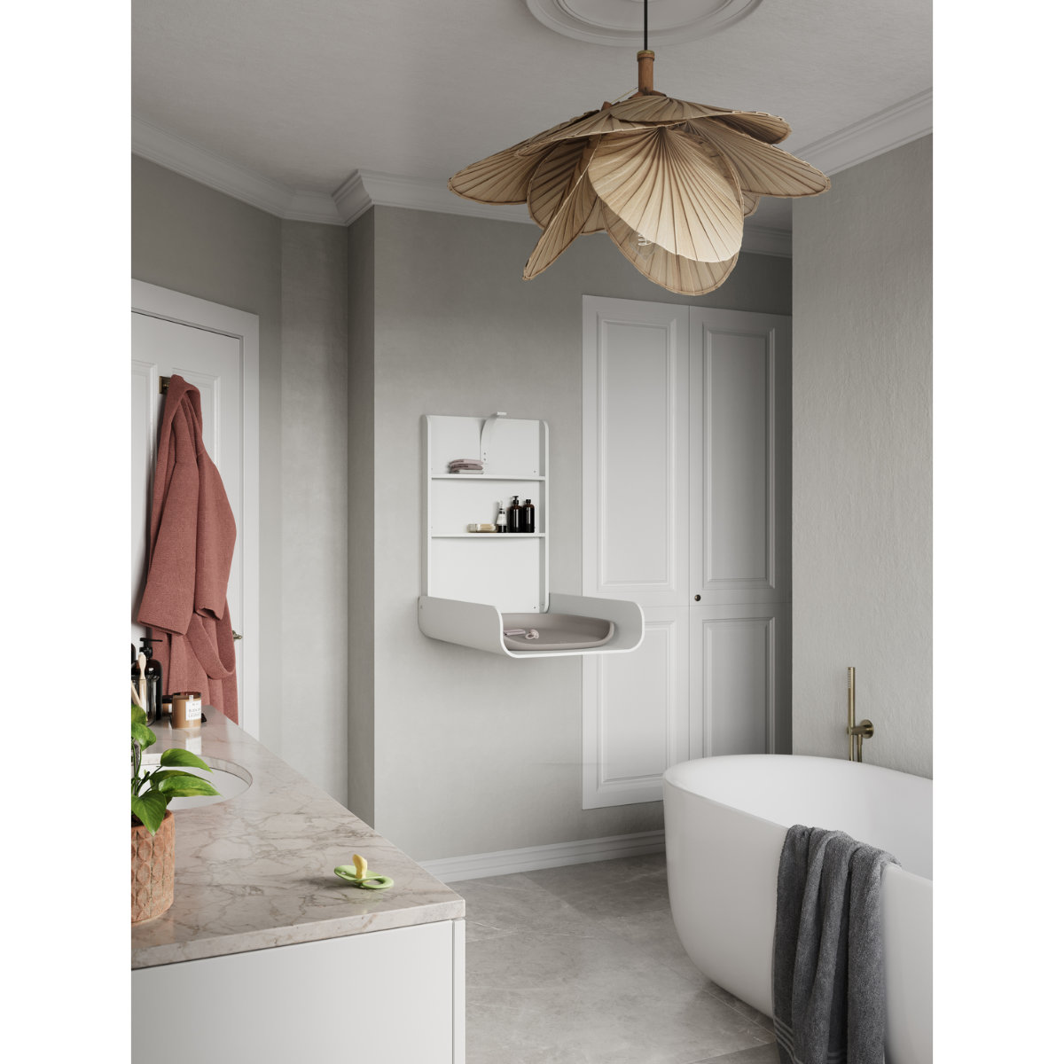 Sebra Wall-Mounted Changing Table