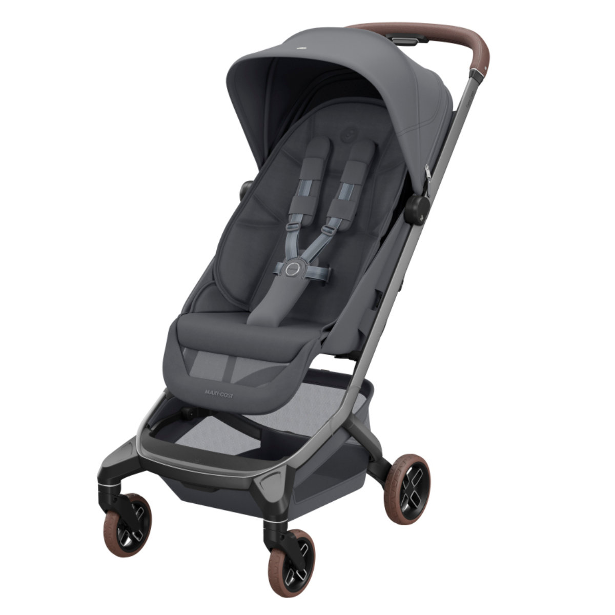 Maxi-Cosi Kinderwagen in Grau - schräge Ansicht