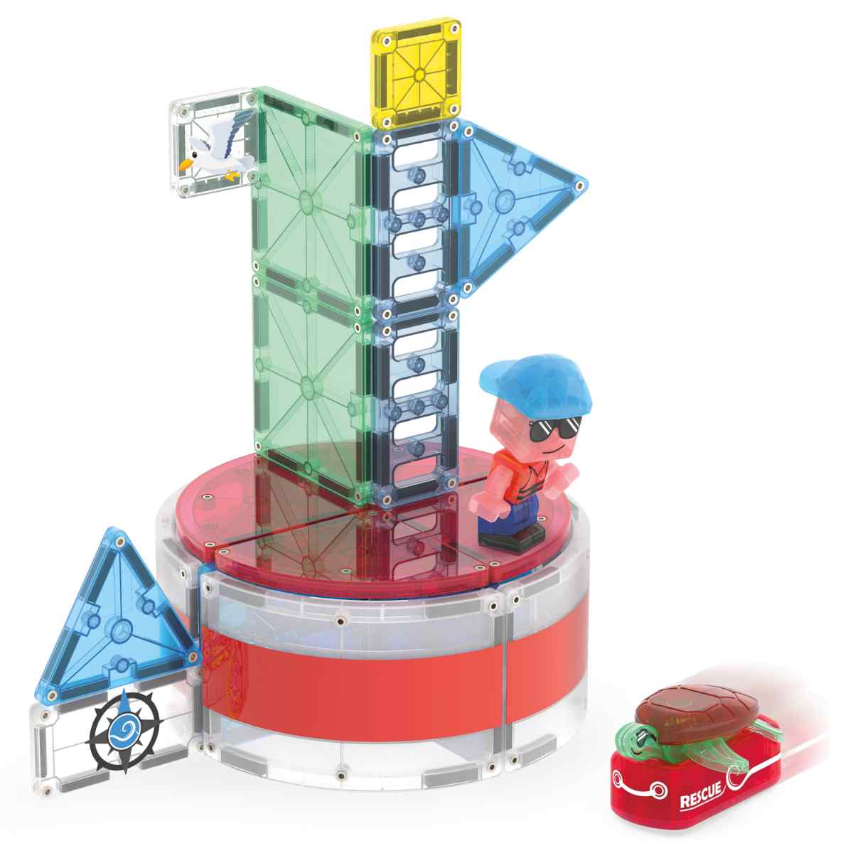 Magna-Tiles Lighthouse Rescue - 26 Teile