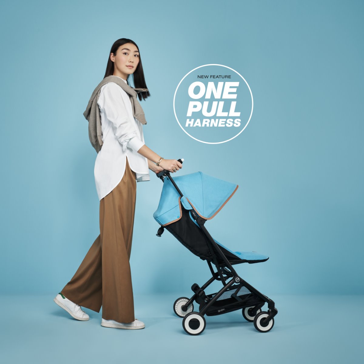 Cybex Libelle Buggy, One-Handed Strap Adjustment