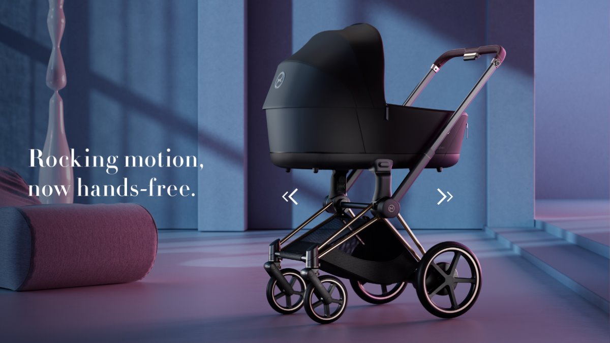 Cybex E-Priam pram with Lux Carrycot