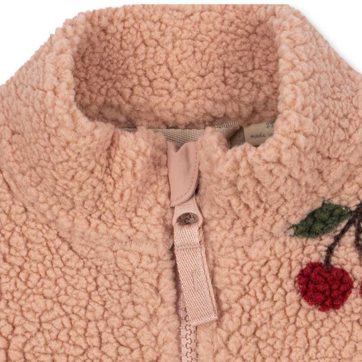 Konges Sløjd Jody Teddy Fleece Jacket, 9M-4Y