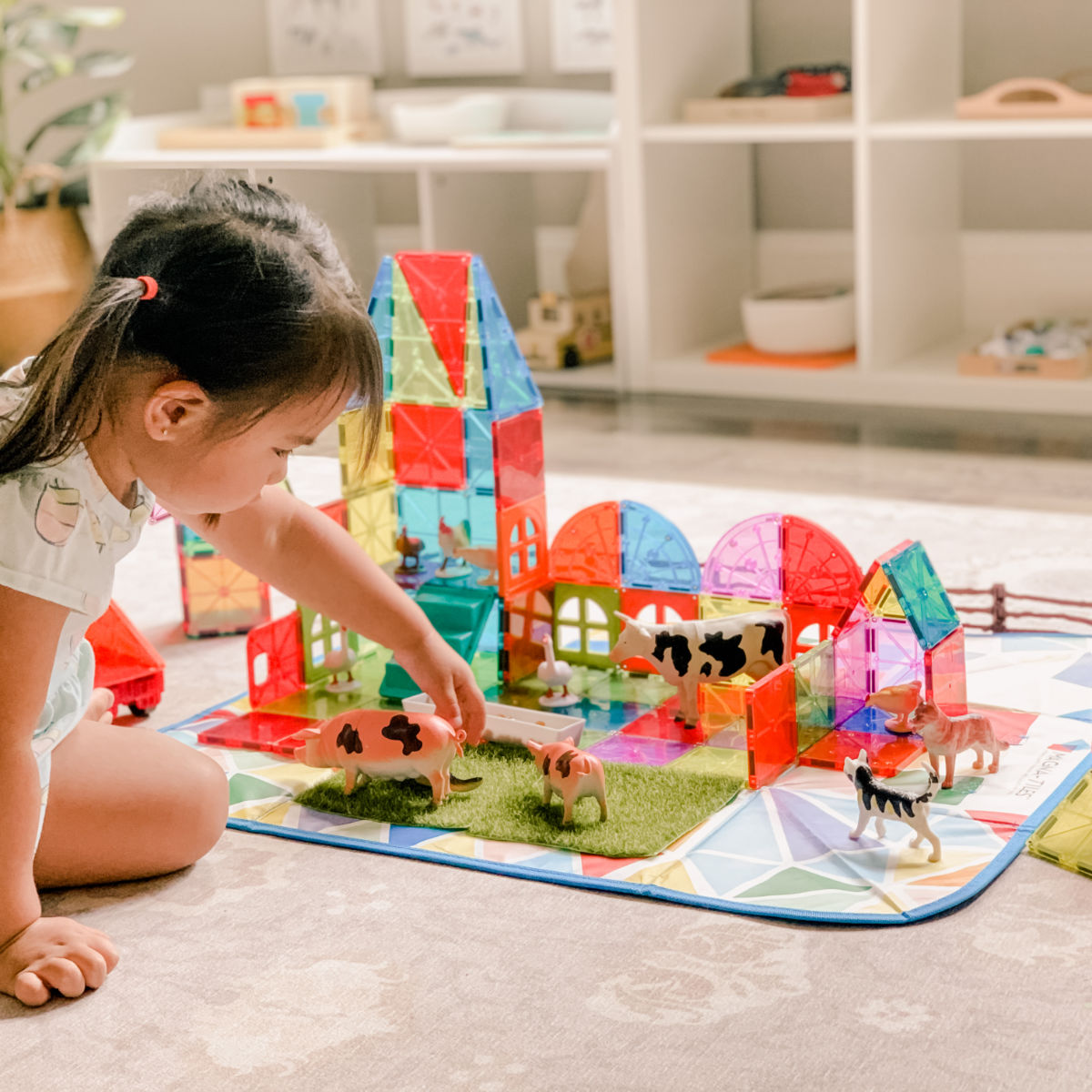 Magna-Tiles Metropolis – 110 Teile