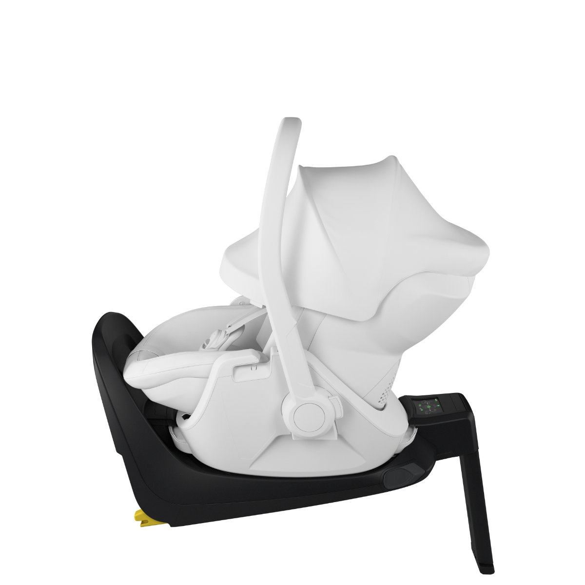 Thule Alfi Connect ISOFIX Basisstation in Weiß - Seitenansicht
