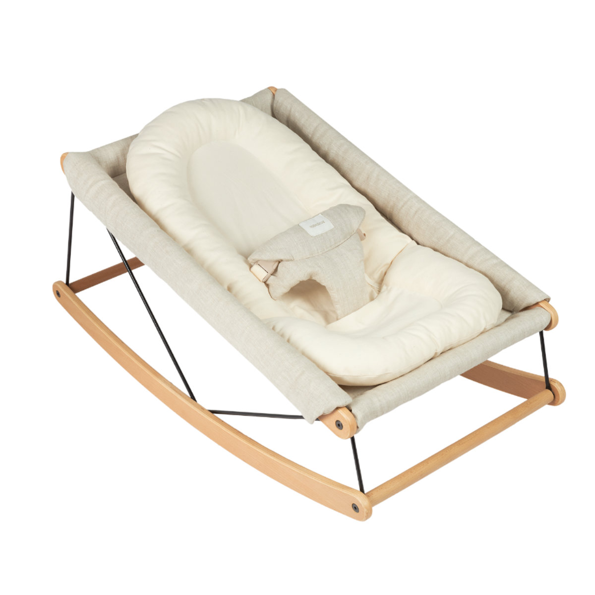 Nobodinoz GROWING GREEN Bouncer Seat Reducer/Baby Nest