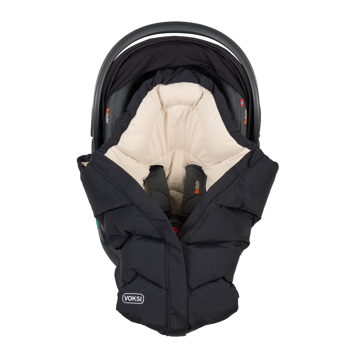 Voksi Move Fußsack für Kinderwagen & Babyschale (0-18 Monate)