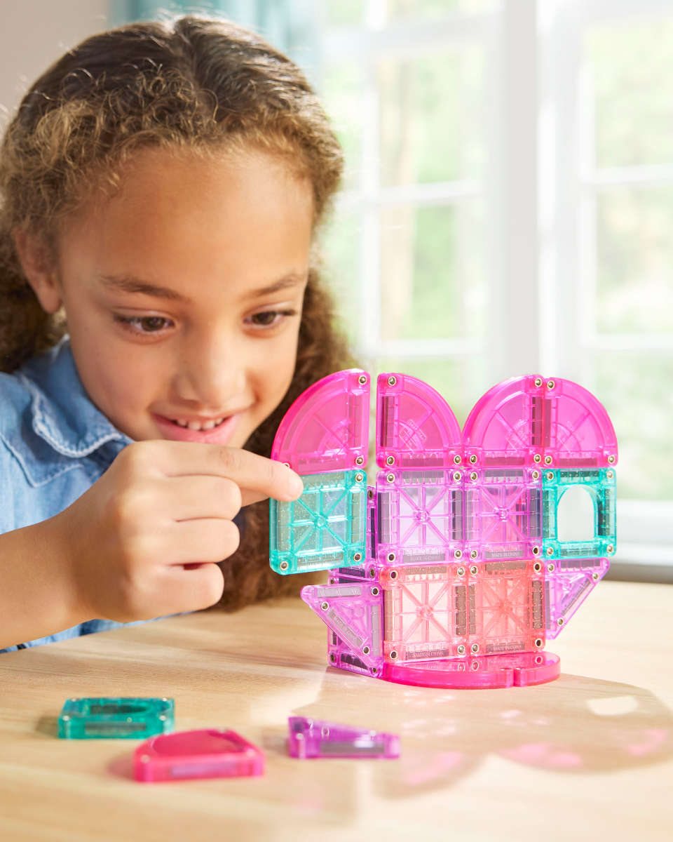 Magna-Tiles microMAGS Heart to Heart Reiseset - 26 Teile