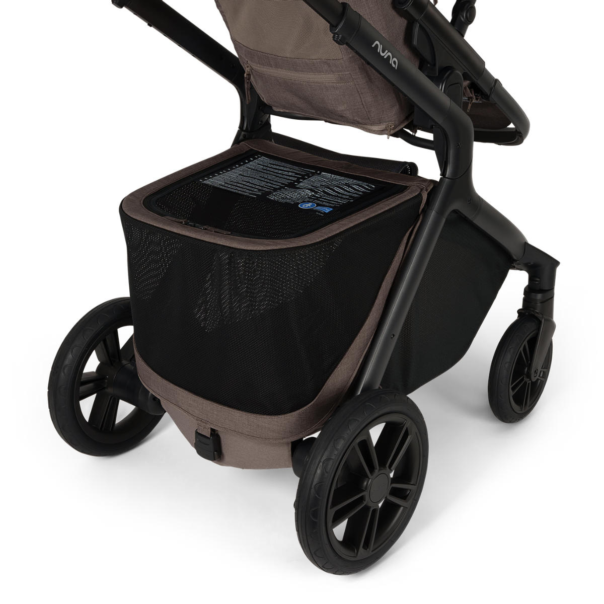 Nuna DEMI Icon Stroller with Extra Large Storage Basket