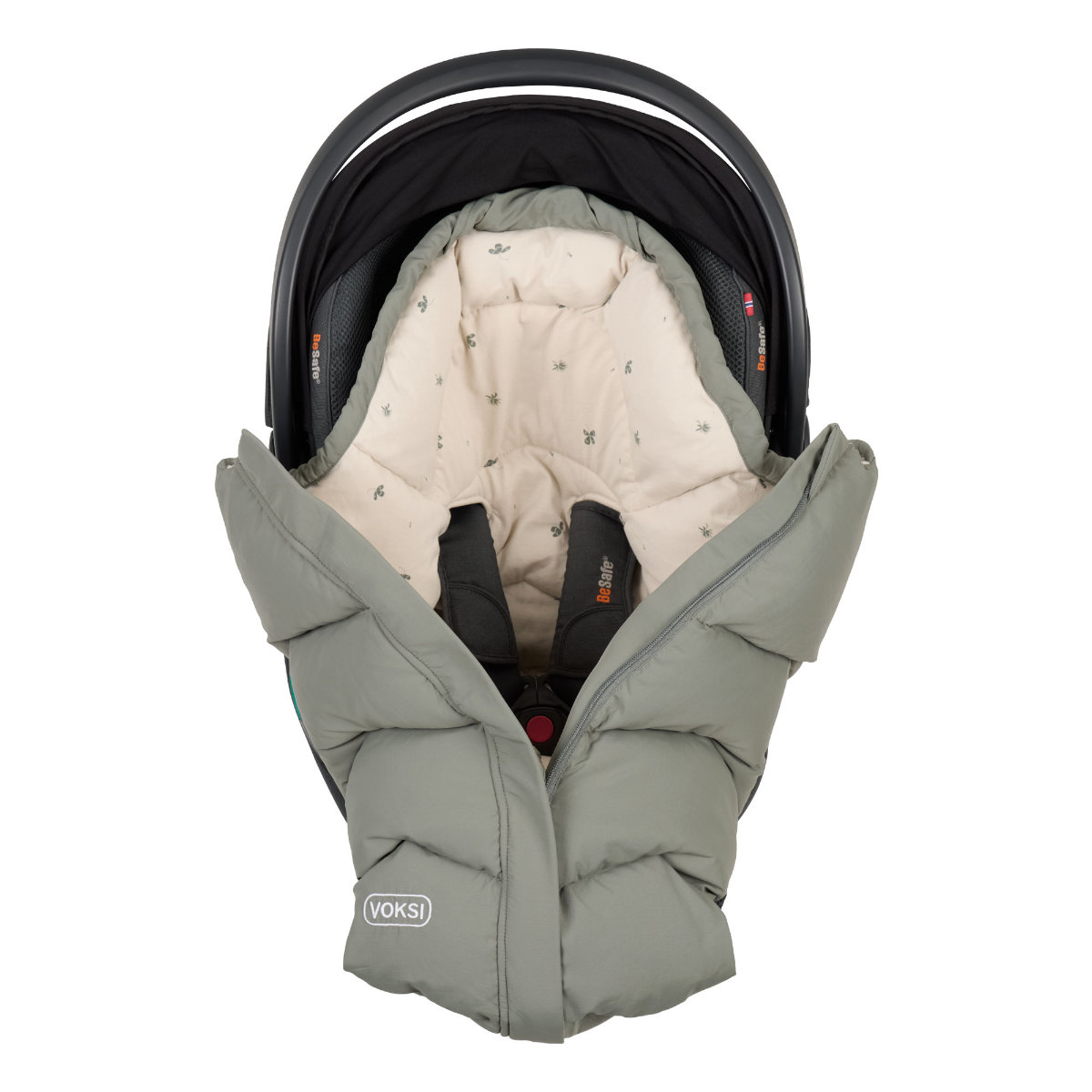 Voksi Move Fußsack für Kinderwagen & Babyschale (0-18 Monate)