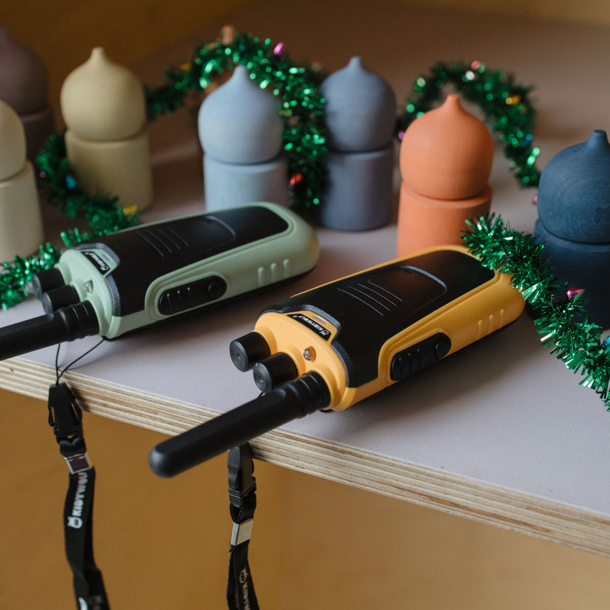 Kidywolf Kidytalk Walkie-Talkies with LED Flashlight