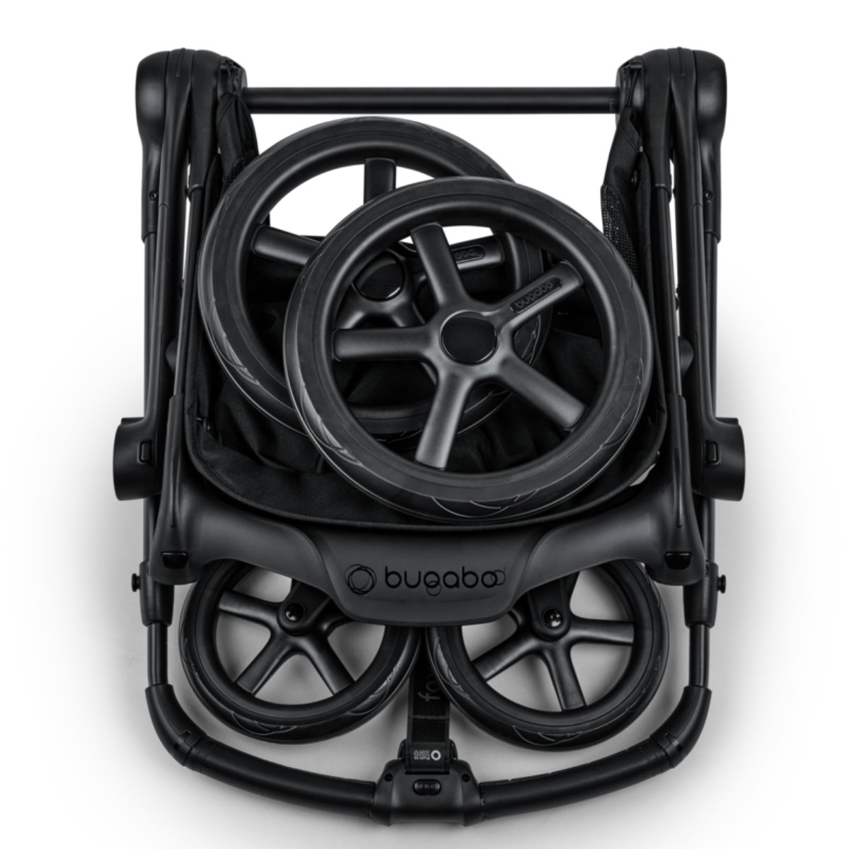 Bugaboo Fox 5 Renew Kombikinderwagen Schwarz - Draufsicht
