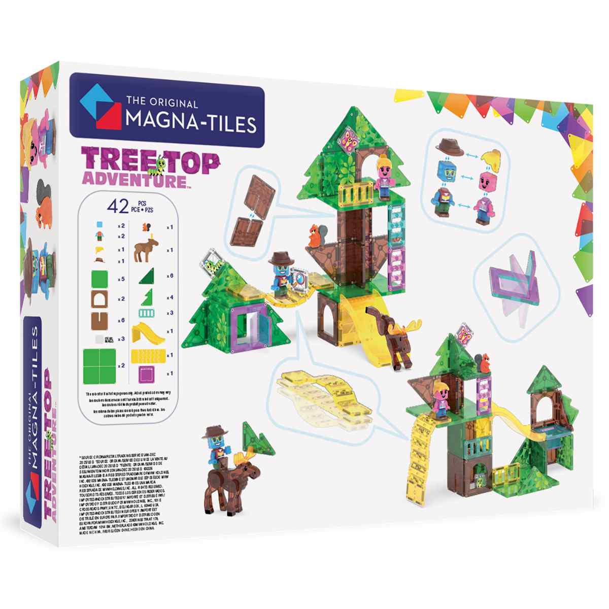 Magna-Tiles Tree Top Adventure - 42 pieces