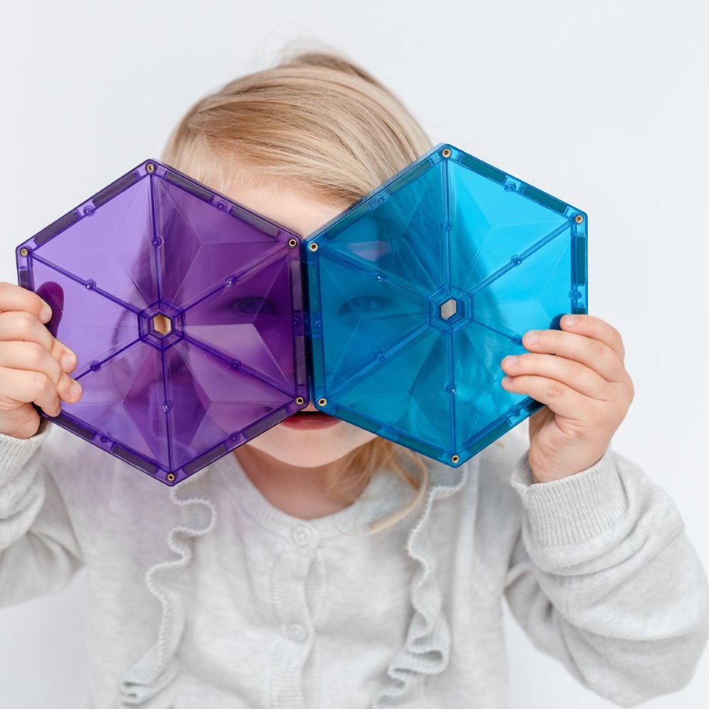 Connetix Magnetbausteine Set - Rainbow Geometry - 30 Teile