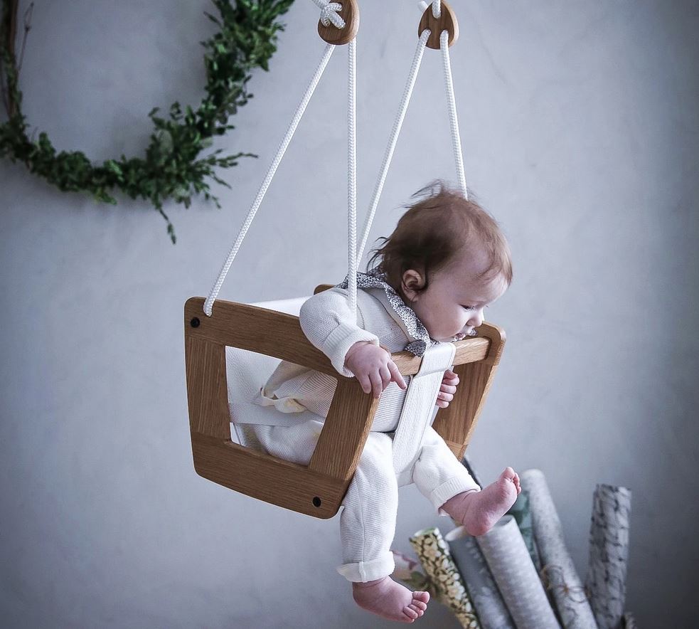 Lillagunga Toddler Schaukel Oak