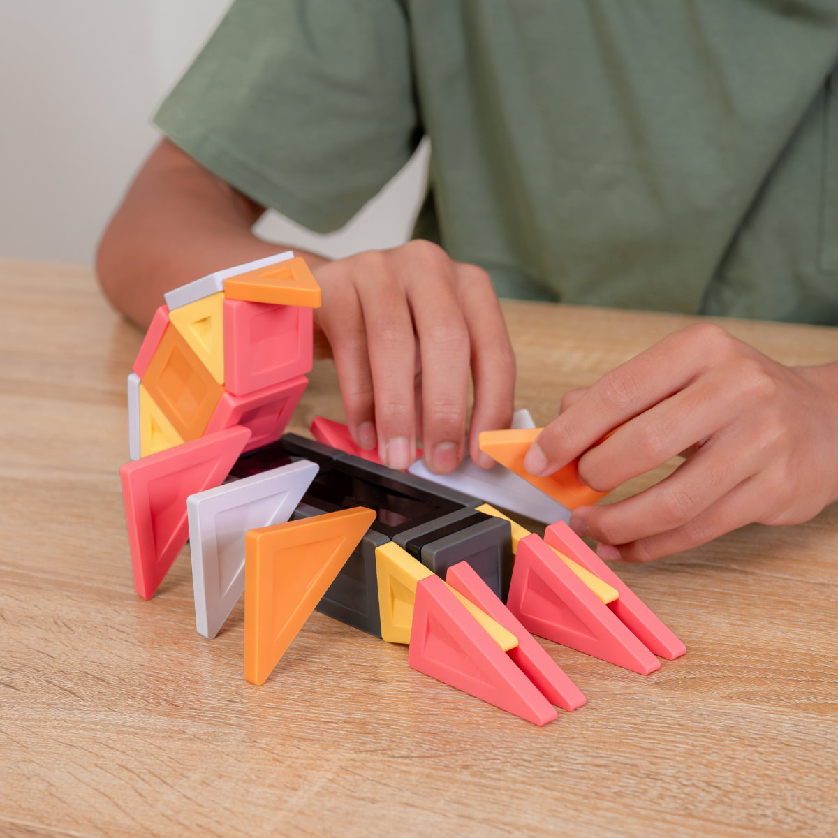 Connetix PRO Magnetbausteine - Creatures Pack bunt - Detailansicht