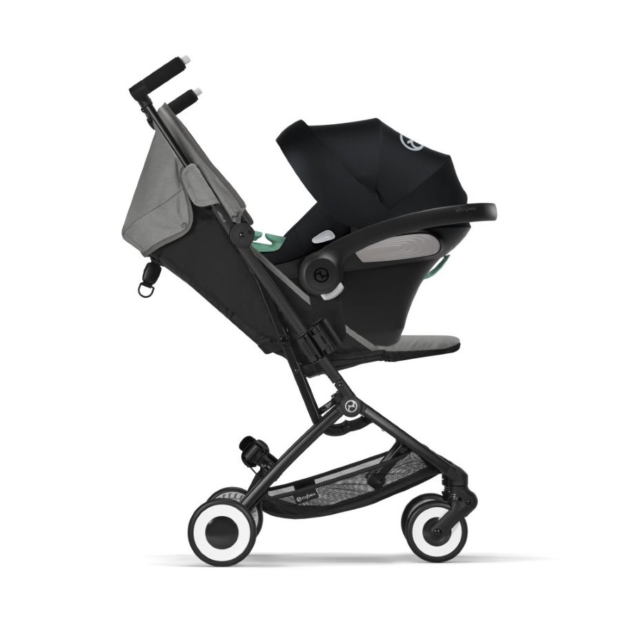 Cybex Libelle Buggy in Schwarz - Seitenansicht