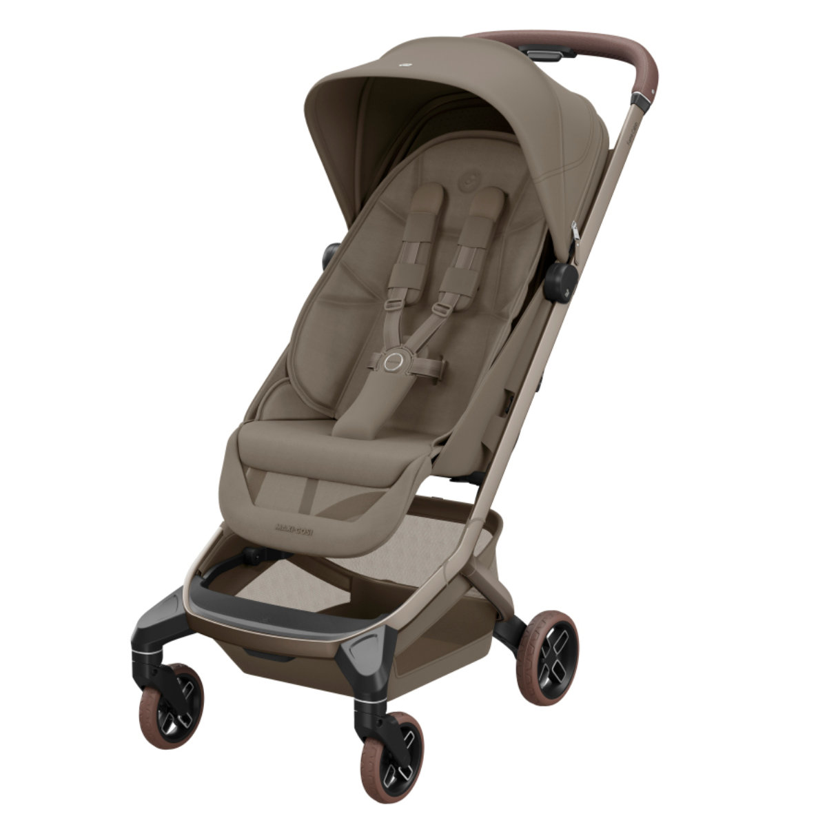 Maxi-Cosi Buggy in Braun - schräge Ansicht