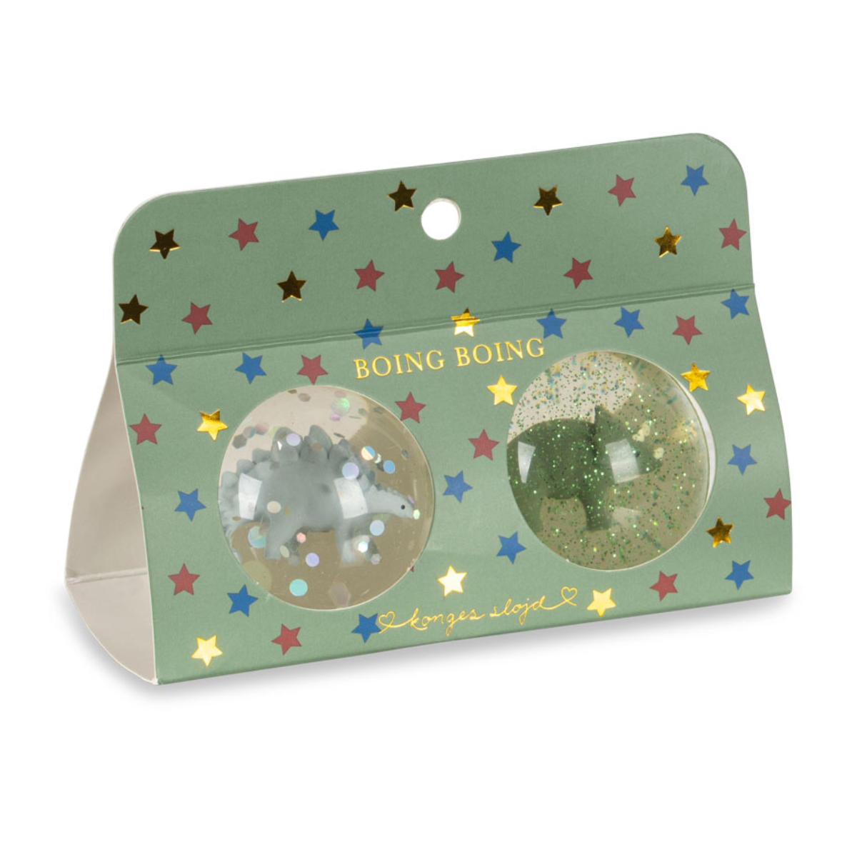 Konges Sløjd Bouncy Balls with Glitter & 3D Figures