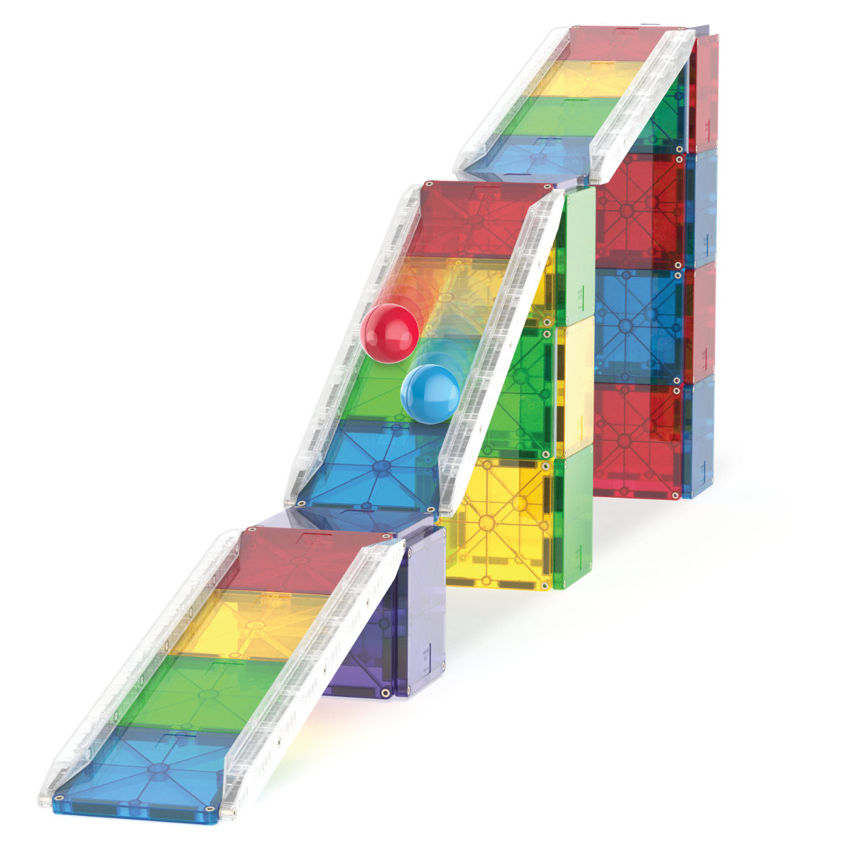 Magna-Tiles Rail Racers Deluxe – 90-Piece