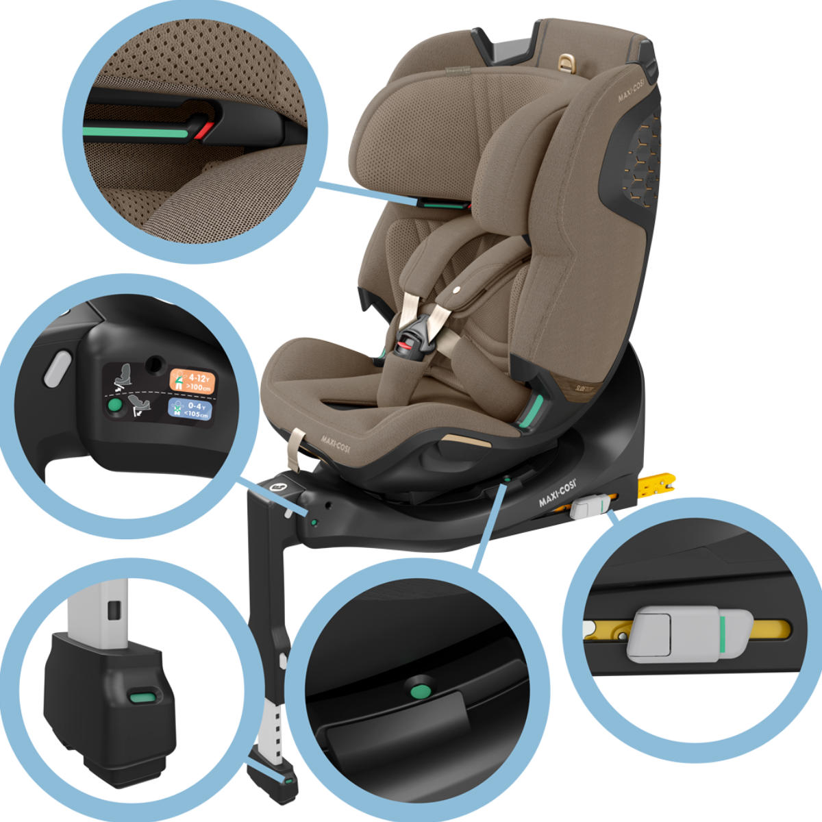 Maxi Cosi Emerald 360 Pro Car Seat (0-12 Years)
