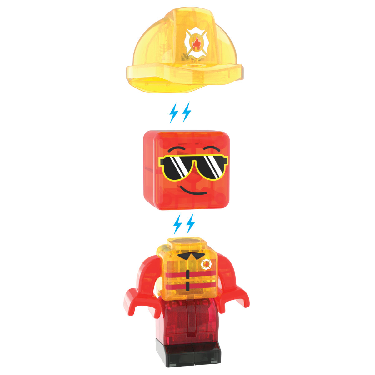 Magna-Tiles Fire Rescue – 27-Piece