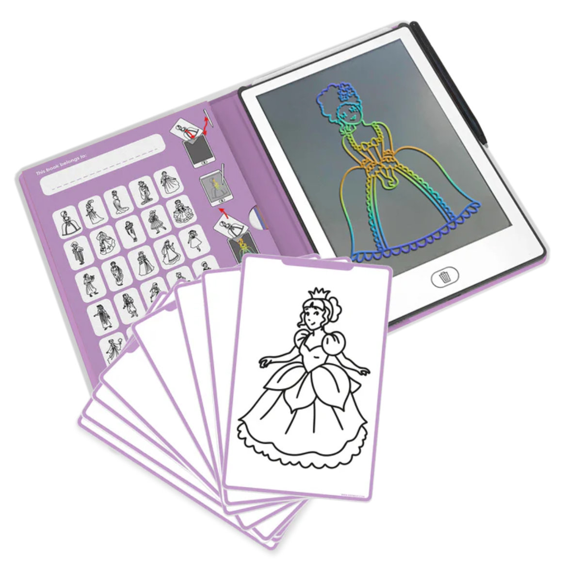Kidywolf Kidydraw Mini Drawing Tablet – 30 Drawings