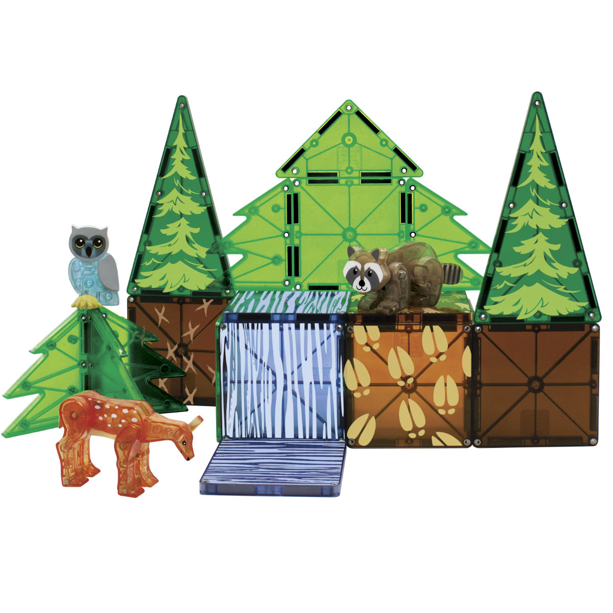 Magna-Tiles Forest Animals – 25 Pieces