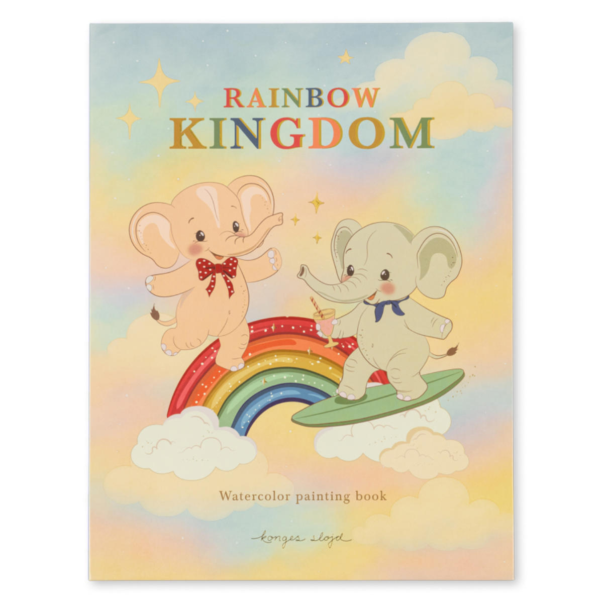 Konges Sløjd Rainbow Magisches Wassermalbuch KS106209 - Vorderansicht