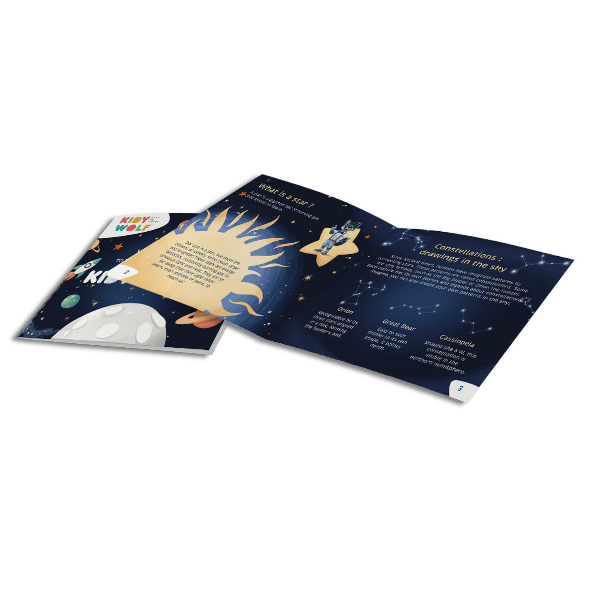 Kidywolf KIDYSTAR Night Light & Star Projector