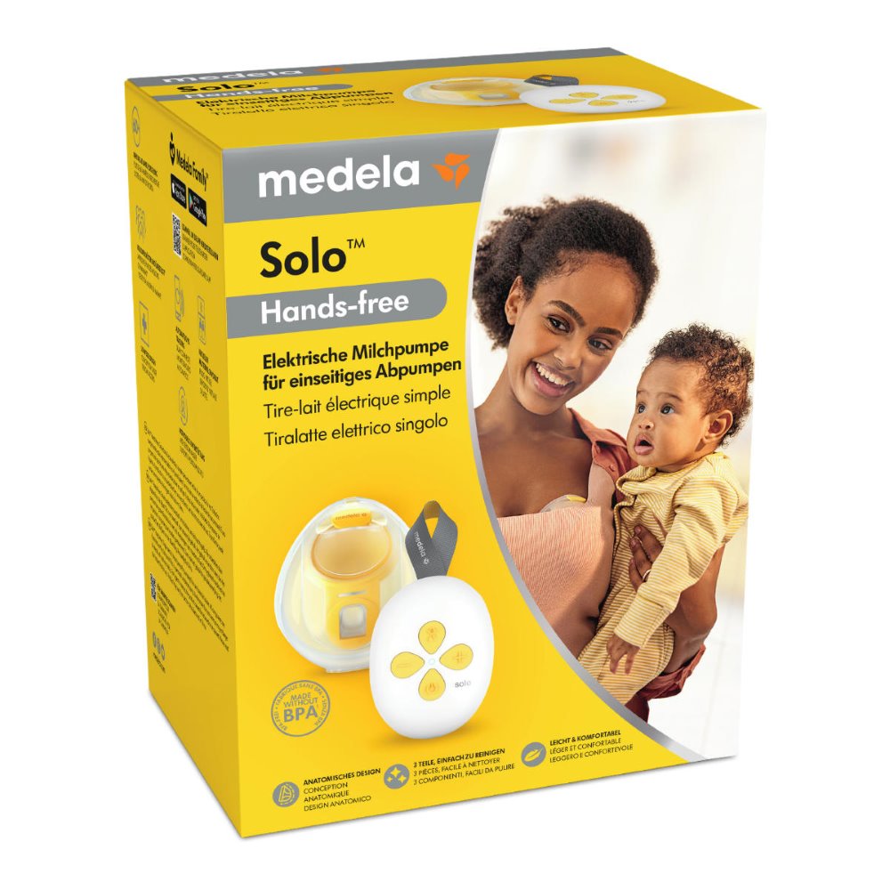 Medela Solo Single Electric Breast Pump Hands-free