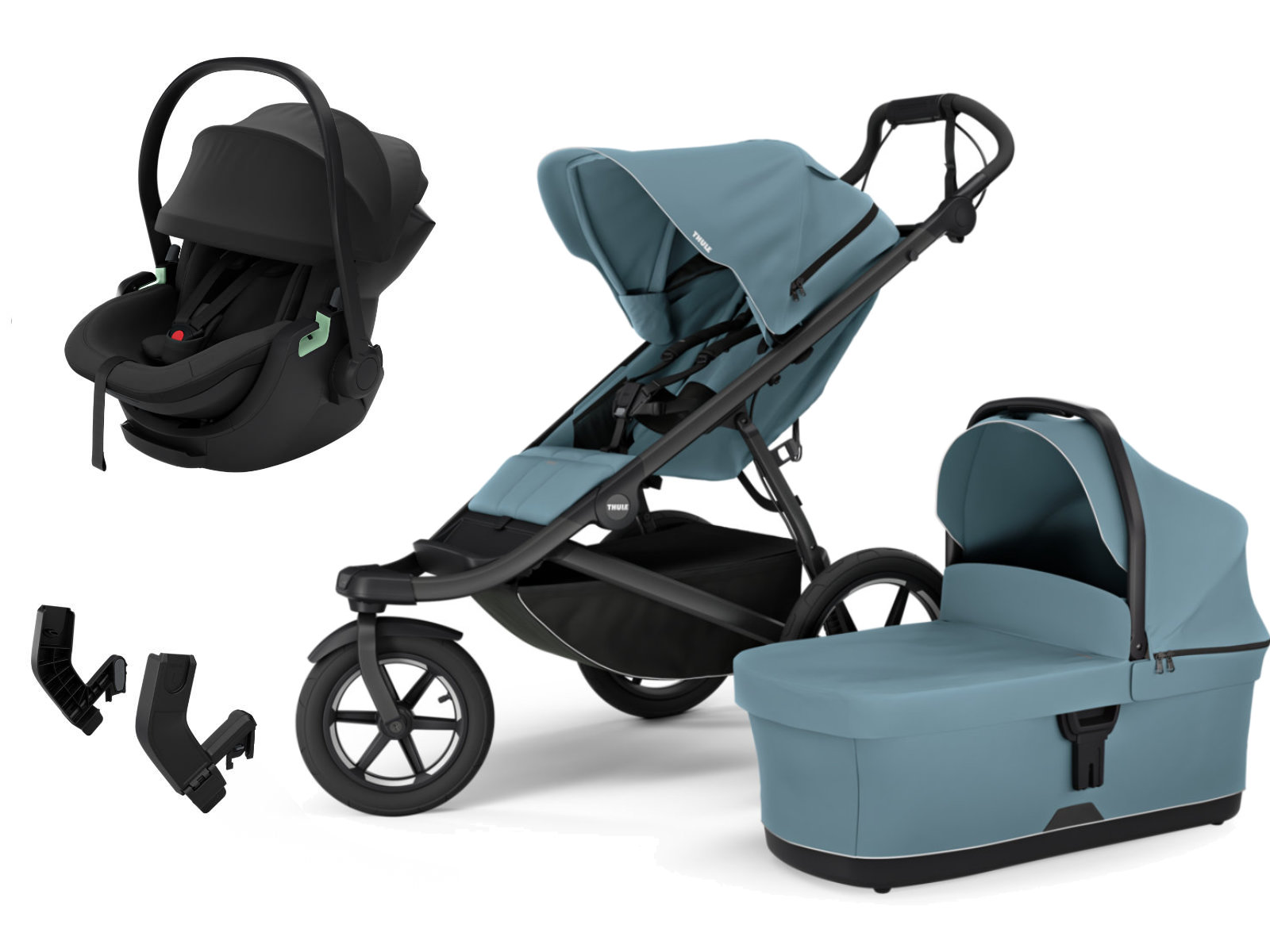 Thule Urban Glide 3 Kinderwagen Set 3 in 1 inkl. Maple i-Size Babyschale