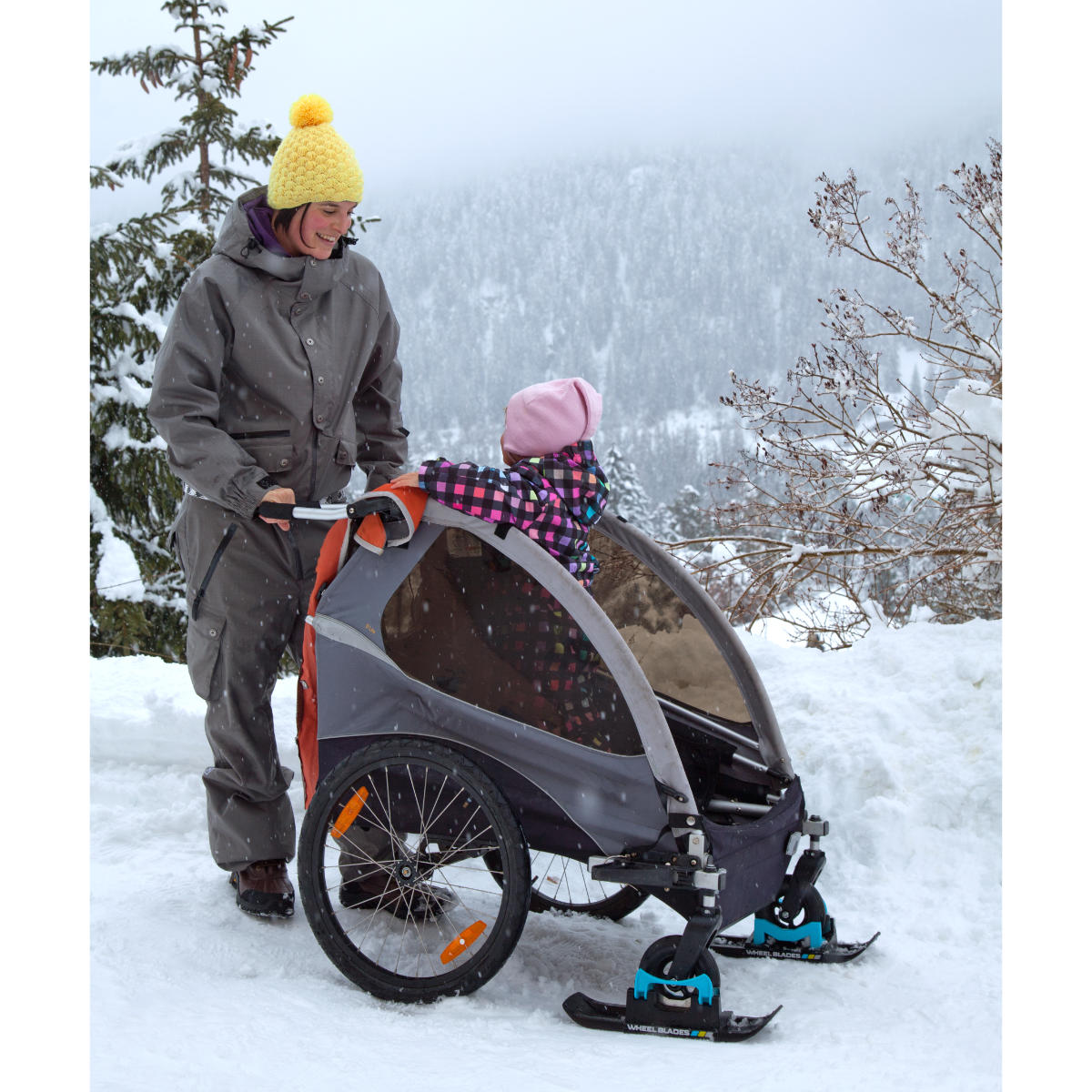 Wheelblades XL Kinderwagenski