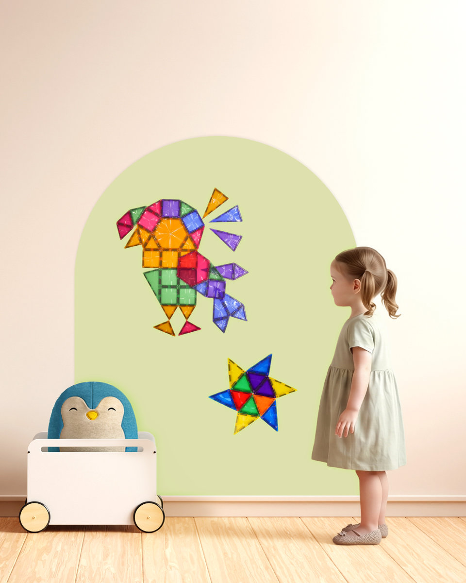 Cleverclixx Magnetic Wall 95 × 75 cm