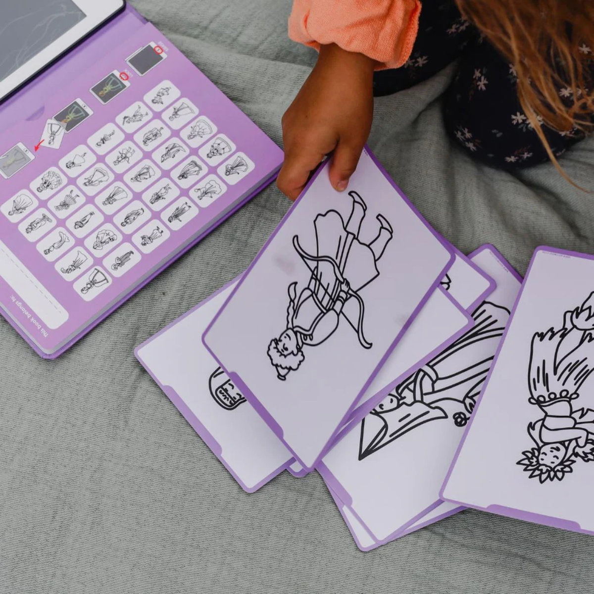 Kidywolf Kidydraw Mini Drawing Tablet – 30 Drawings