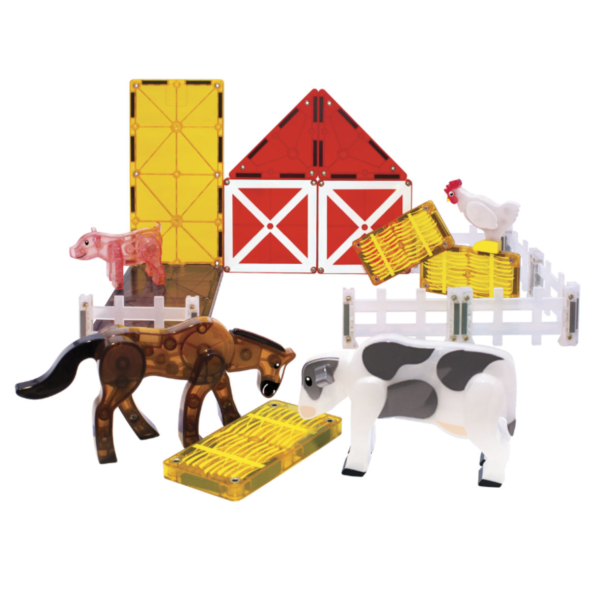 Magna-Tiles Farm Animals – 25 Pieces
