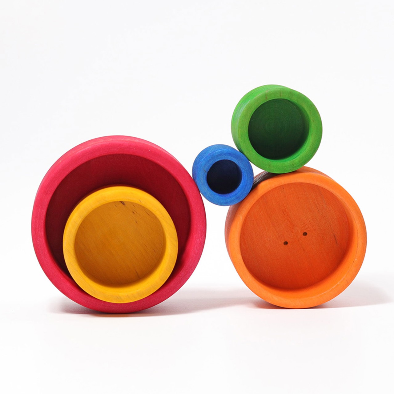 Grimms Colorful Wooden Bowl Set