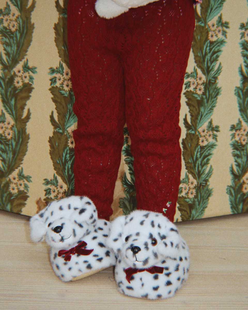 Konges Sløjd Dalmatian Slippers for Kids