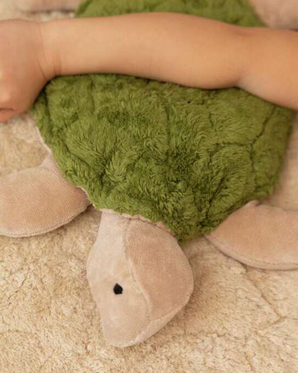 Senger Naturwelt Schildkröte klein – Kuscheltier & Wärmekissen, 35 cm